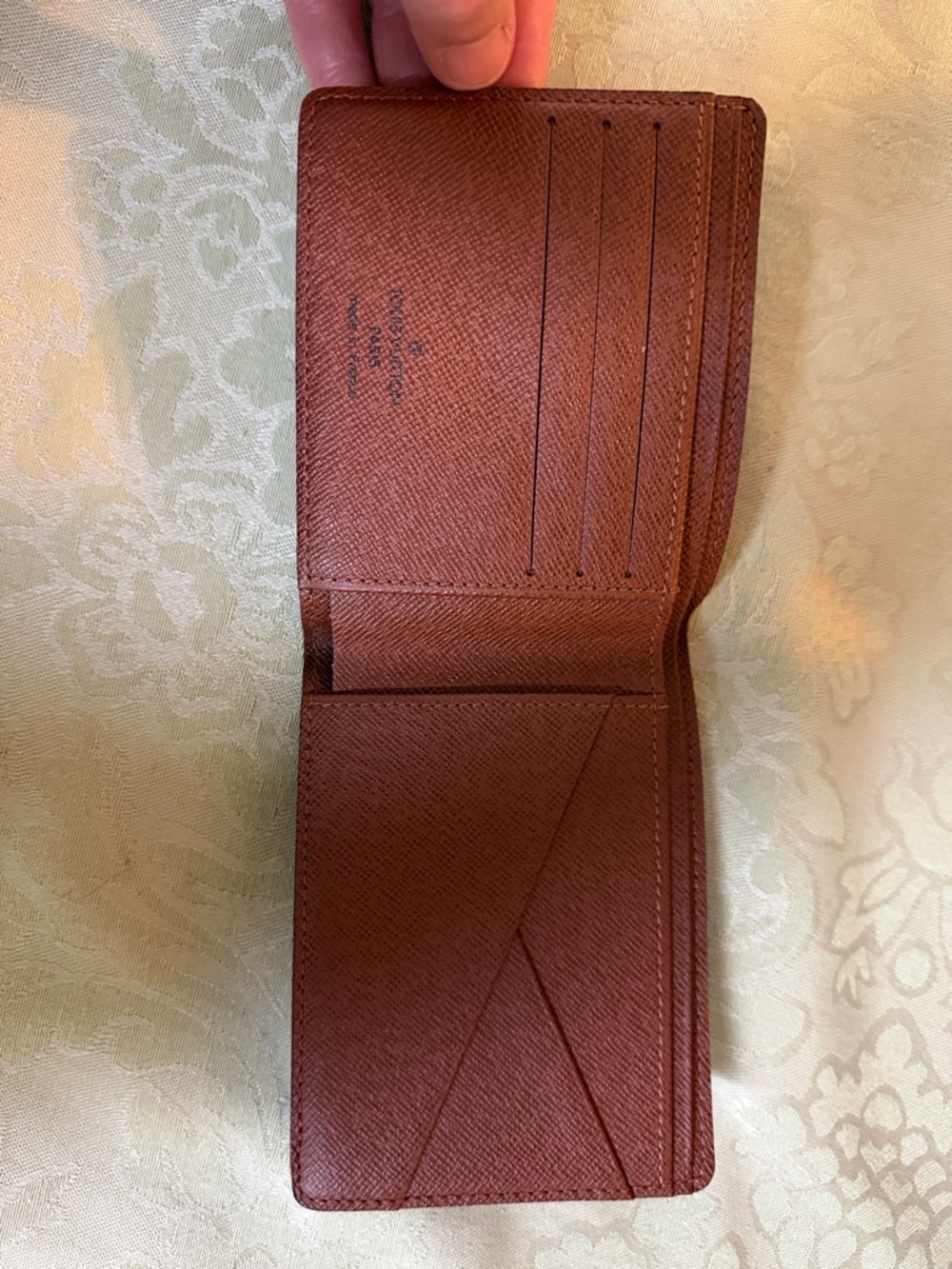 Louis Vuitton Monogram Canvas Card Holder in Brown and Tan - Picture 2 of 7